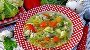 Овощной суп с фрикадельками