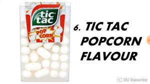 TOP 10 WEIRDEST TIC TAC FLAVOURS