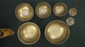 Акустический сет кованых чаш Премиум #24-06