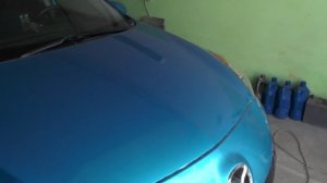 Полировка мазды + жидкое сткло