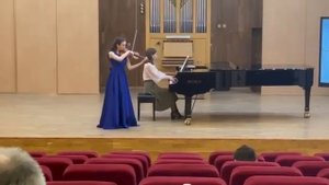 Концерт для скрипки с оркестром номер 9 1 часть Луи Шпор