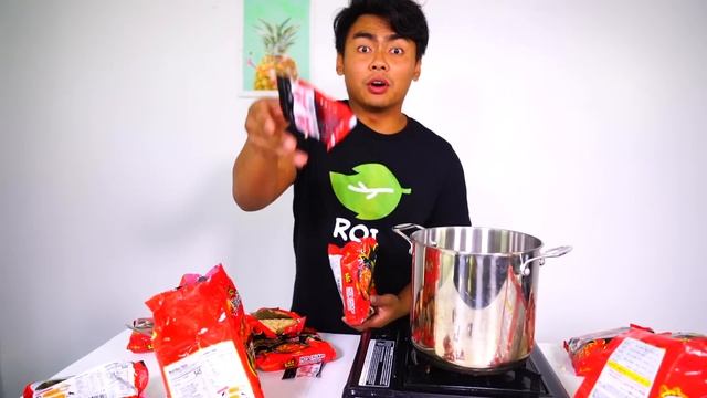 NUCLEAR FIRE NOODLE CHALLENGE! 2x!