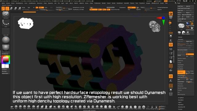 ZRetopoIt. Auto retopology plugin for ZBrush 2019 - 2023