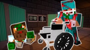 Зомби захватили больницу.
День 20 - Зомби апокалипсис в Майнкрафт