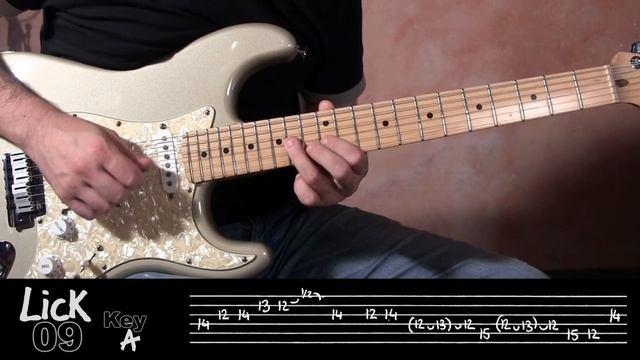 Andy's Lab - Daily Blues Licks #9 - Guitar Lesson