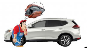 Как подключить складывание зеркал на Nissan ROGUE T32