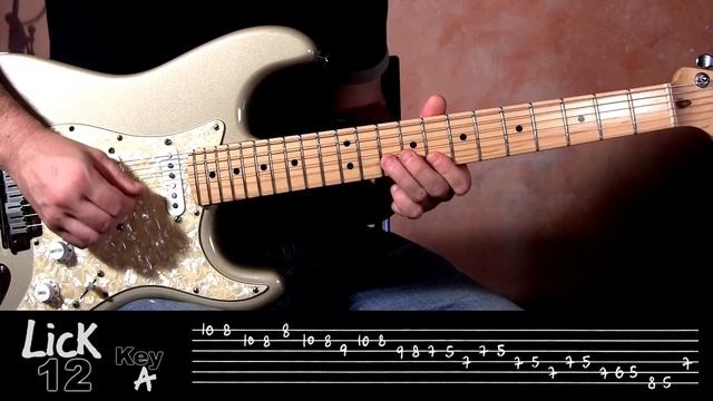 Andy's Lab - Daily Blues Licks #12 - Guitar Lesson