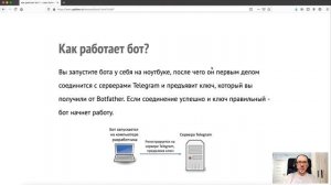 23. Как работает python telegram bot_