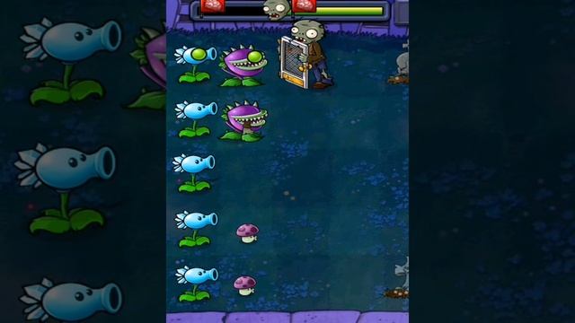 Как я убиваю Screen Door Zombie 🧟💣 #pvz #shorts