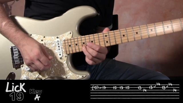 Andy's Lab - Daily Blues Licks #19 - Guitar Lesson