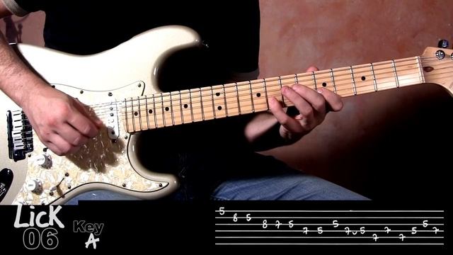 Andy's Lab - Daily Blues Licks #6 - Guitar Lesson