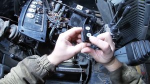 Шаг№4 Электричество кондиционера в Экскаваторе погрузчике