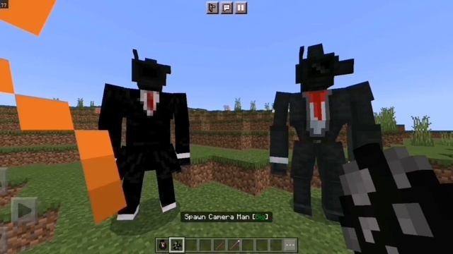 Cameramen Lager vs Cameramen Lager - Камерамен большой против Камерамен большой #video #minecraft