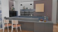 Дизайн кухни. 3D проект