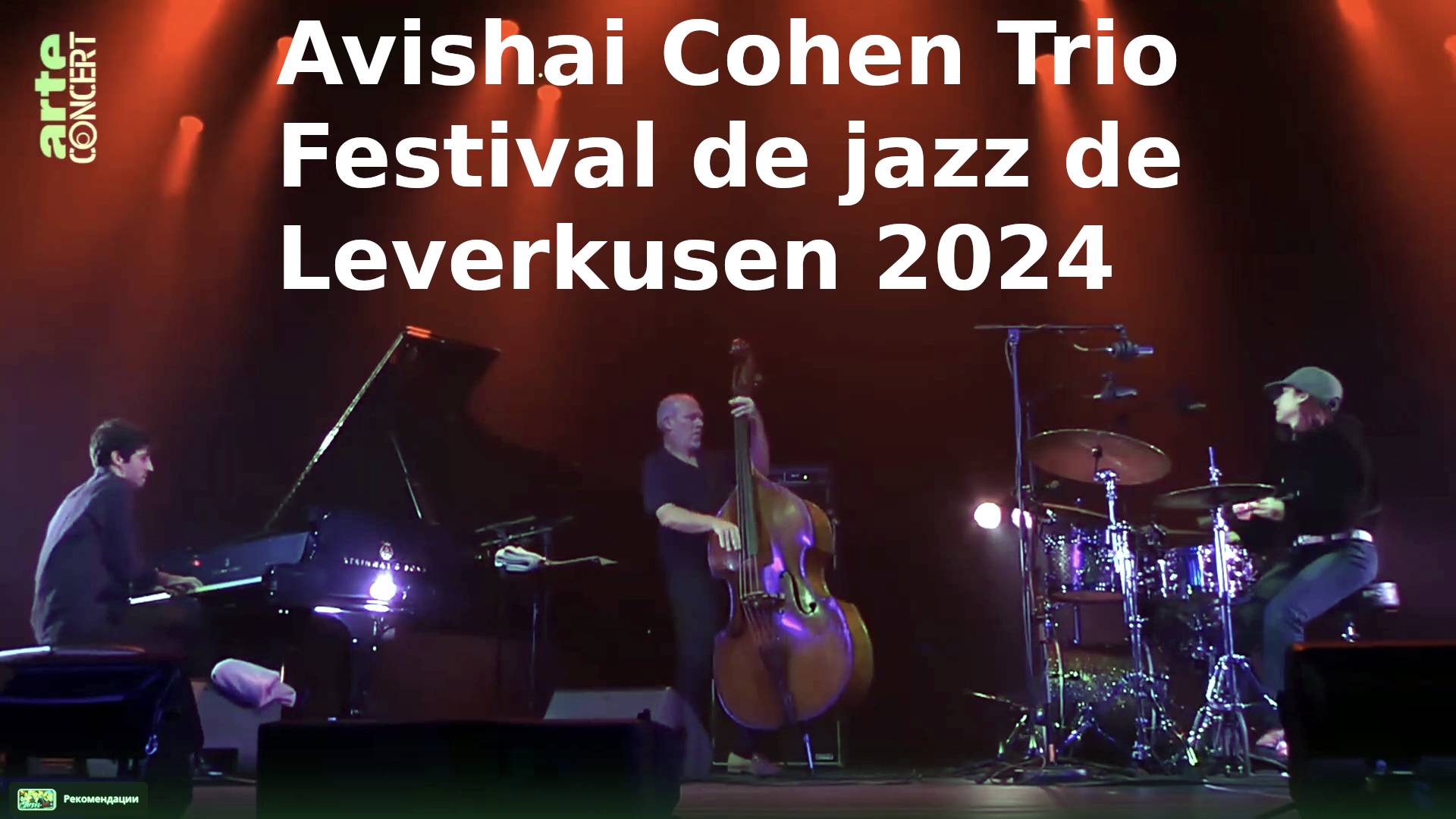 Avishai Cohen Trio - Festival de jazz de Leverkusen 2024 - ARTE Concert