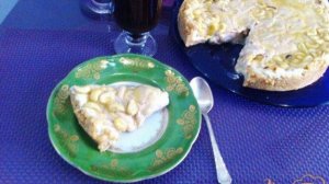 Чизкейк с карамельным соусом без выпечки