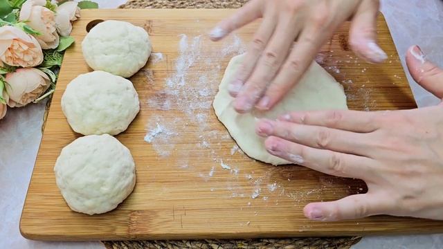 Самые быстрые ПИРОЖКИ за 10 минут! Воздушное тесто без ДРОЖЖЕЙ. ГОТОВЛЮ ЗАВТРАК НА СКОРУЮ РУКУ.