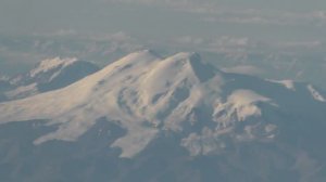 Кавказские горы. Вид с самолёта.