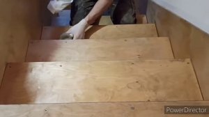 Как ухаживать за лестницей покрытой маслом. Часть 2.