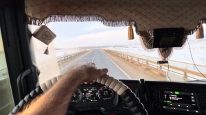 Рабочие будни дальнобойщика в Delko