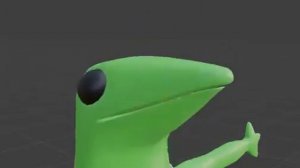 Frog speaking chinese meme