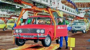 Автозавод ВАЗ. Больше автомобилей хорошего качества! СССР 1978 год.