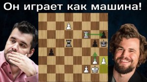 Опять выдал 99%  М.Карлсен  - Я.Непомнящий  Champions Chess Tour AI Cup 2023 1/2 Шахматы