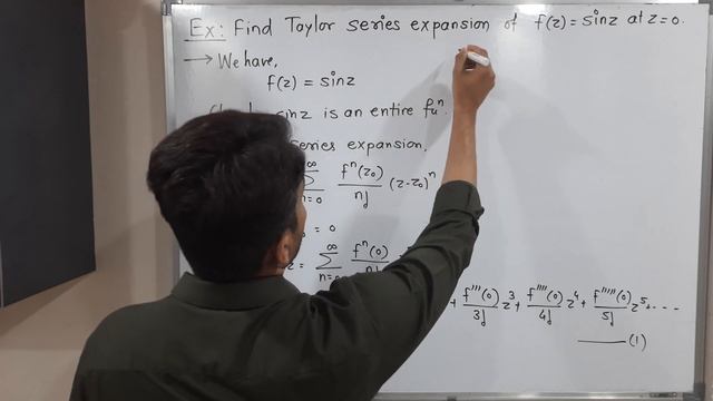 Taylor Series of sinz  | L3 | TYBSc Maths | Complex Power Series @ranjankhatu