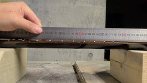 (Реставрация) Исправление грифа, который повело от анкера