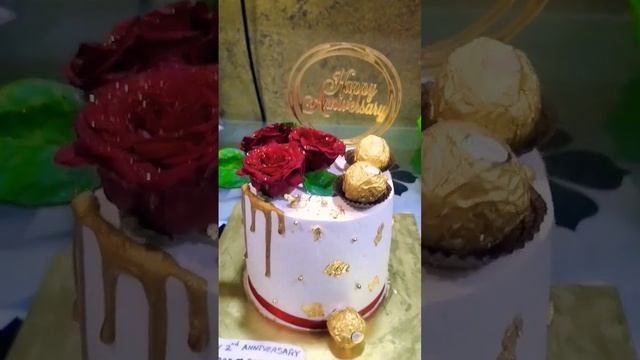 Ferrero rocher cake #shorts #ytshorts