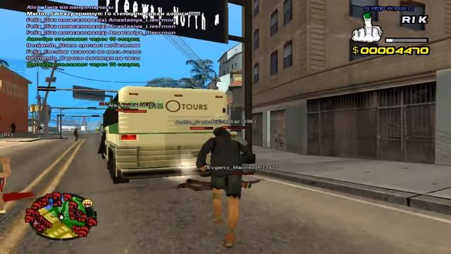 Samp-Rp 11 Протест против автобусников! смотреть онлайн