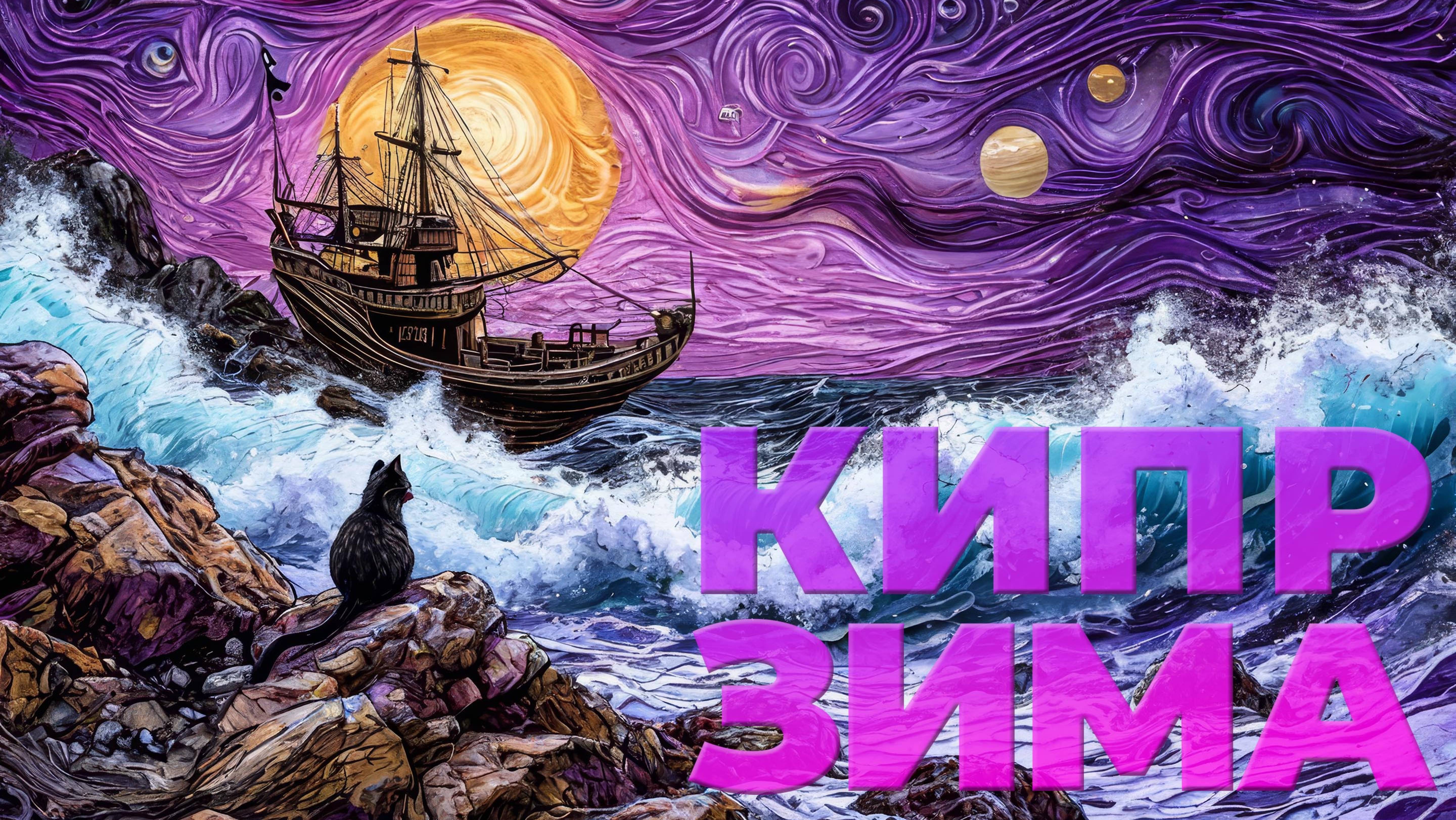 Зимний Кипр в канун Нового года