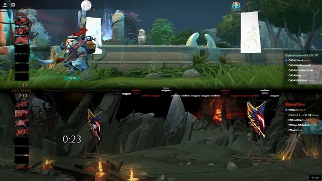 "Group stage. День 15: Vandjorno team VS Дымок, СомнительноНоОКЭЙ VS Eternal flow" смотреть онлайн