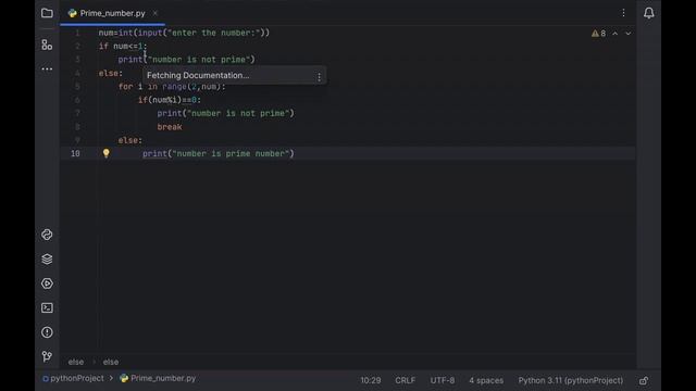 Python Program to check Given number is Prime number or Not | Python tutorial for beginners | Tamil