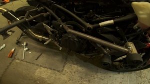 Изготовление защиты для Kawasaki Z400