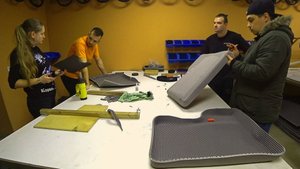 Новые эва ковры на Дастер, изготовили в моём присутствие