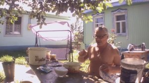 Жизнь в деревне - Хроника дня : С рыбалки и сразу на кухню, Готовка, Ужин