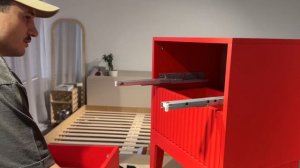 Установка направляющих скрытого монтажа | KUBI MEBEL