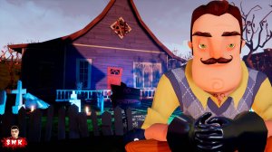 ШОУ ПРИВЕТ СОСЕД!ПРОСНУЛСЯ НА ХЭЛЛОУИН!ИГРА HELLO NEIGHBOR ПРОХОЖДЕНИЕ МОД NOSTALIGAS HOME HALLOWEEN