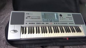 Korg PA 50 synth performing Merengue 1 Music Style