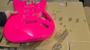 (Реставрация) Перекрас корпуса Fender Stratocaster