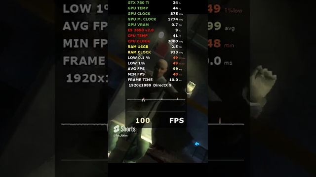 ✔️Area 51 | GTX 780 Ti 3GB | Xeon E5 2650 v2.0✔️ #bestmoments #short #shortgamevideos #лучшиемоменты