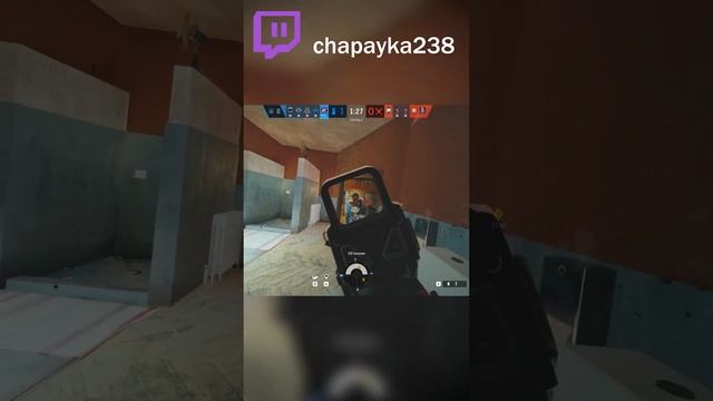 R6 CLUTCH 1V4 #r6 #rainbowsixsiege #gaming