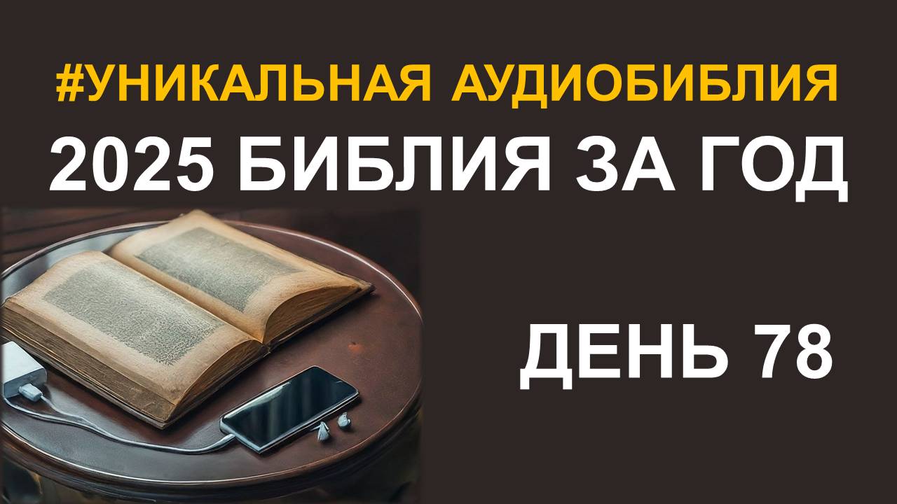 День 78. Библия за год. Библейский ультрамарафон портала «Иисус»