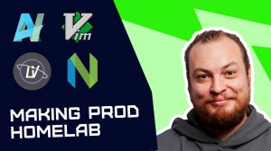 Vim, Neovim, LunarVim, AstroNvim | Алексей Федулаев Making prod homelab #1