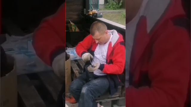 Сделали иллюминацию садового участка