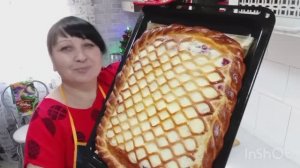 Пирог домашний 😋👍 Всё получиться 🤗