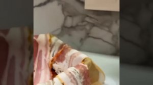 Мясной рулет с беконом