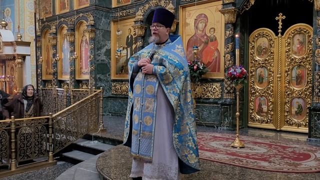 Послушание Богу - жизнь. Проповедь о. Константина Корепанова в праздник Благовещения (7 апреля 2024