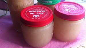 Яблочно - грушевое пюре для маленьких